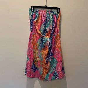 Lilly Pulitzer Tank Top Dress with elastic waist and top